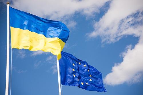 UA EU flag