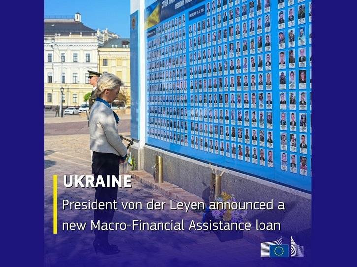 VdL visits Ukraine