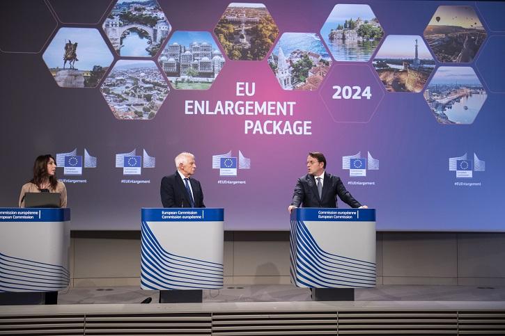 Remarks by High Representative Vice-President Borrell and Commissioner Várhelyi at the press conference on the 2024 Enlargement Package