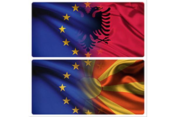 Albania and North Macedonia