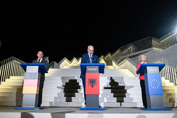 Statement by President von der Leyen at the joint press conference with Albanian Prime Minister Rama and German Chancellor Scholz