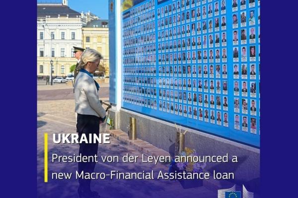 VdL visits Ukraine